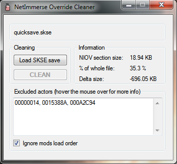 Photo inspiration: Netimmerse Override Cleaner Limpia Archivo De Guardado De Skse Photo Inspiration