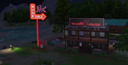 The Whore House Sims 4 Stripclubbrothel The Sims 4 Loverslab