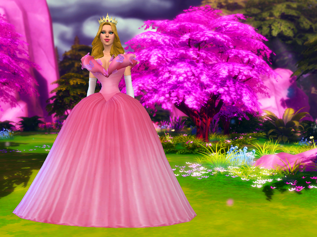 Sims 4 Princess Hair CC