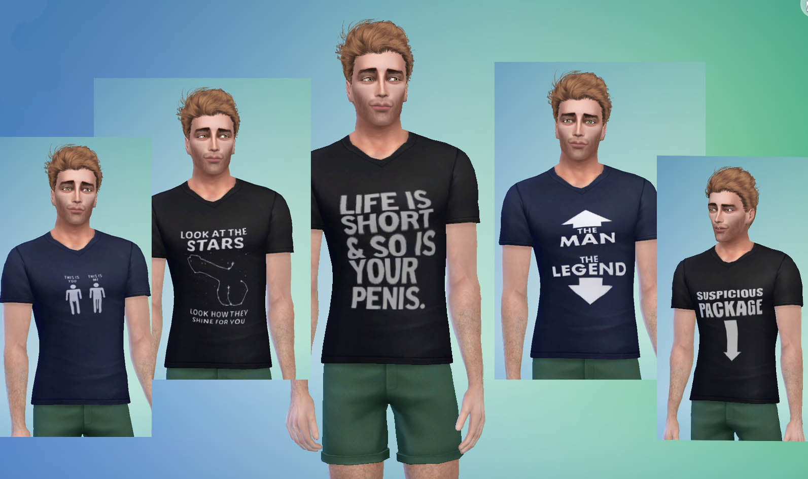naughty tee