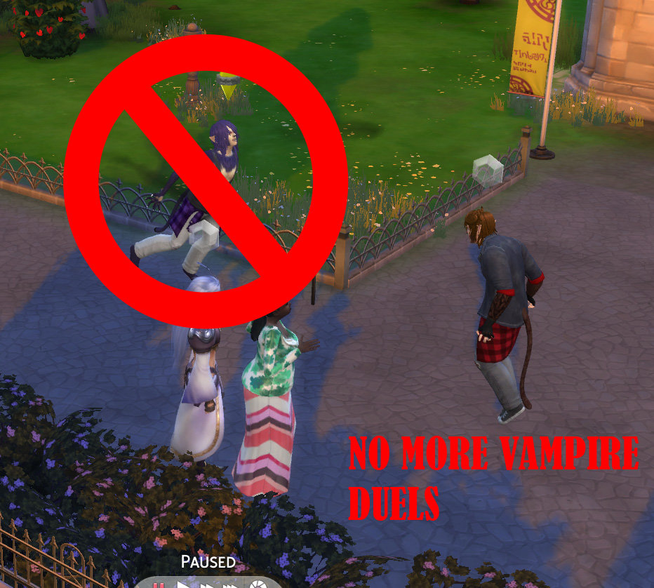 No More Vampire Duels!