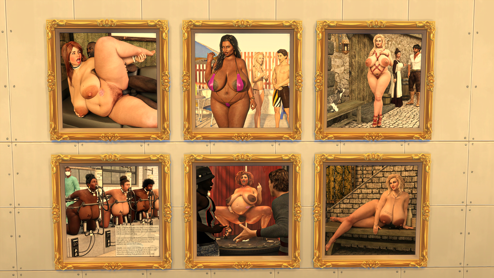 Xalynne and friends paintings pack
