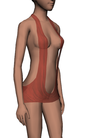 AF body dress tight_halter.package