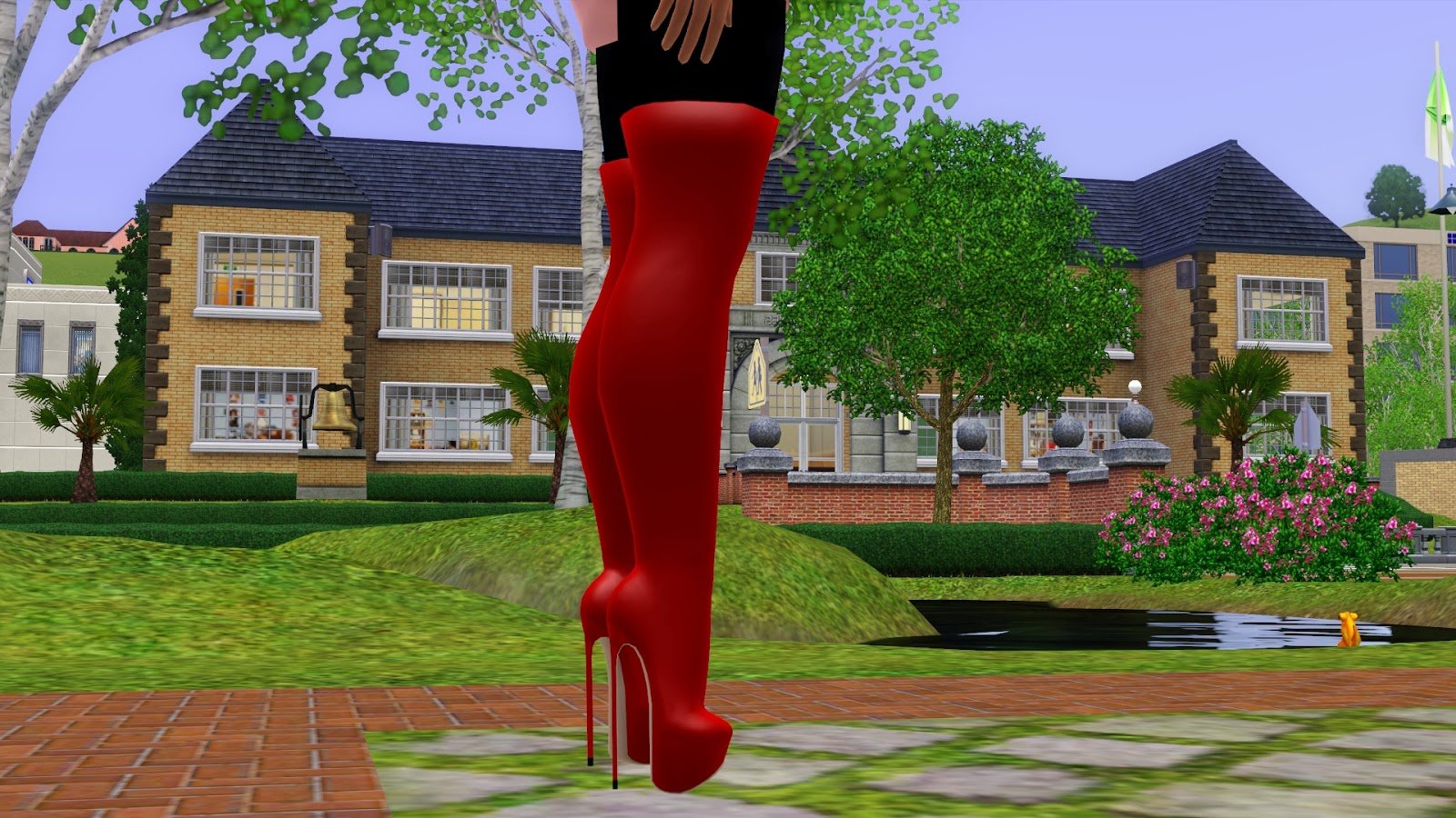 Duncan Overknee Platform Boots