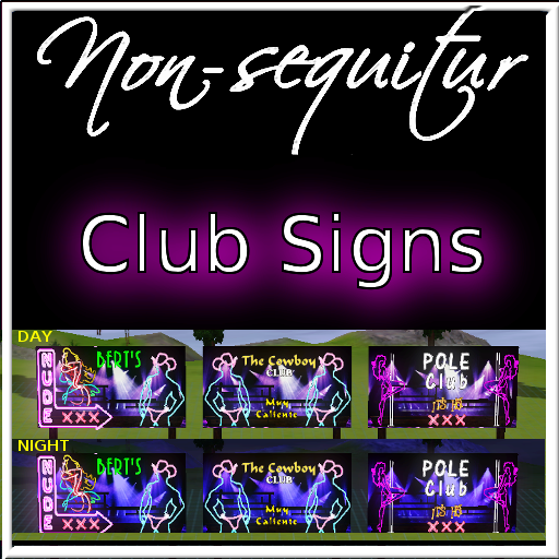 Karaoke Club XXX Sign Group