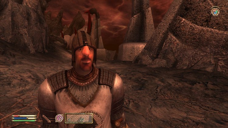 A man with a very large nose.