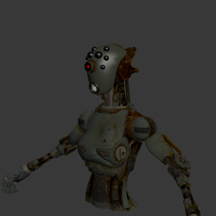 servitron wip 2018-06-14 - Head D