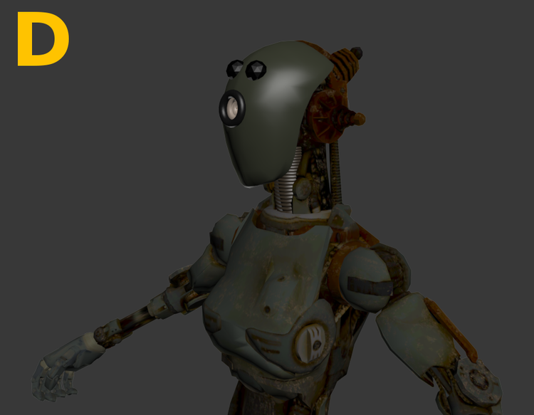 servitron wip 2018-06-14 - Head D