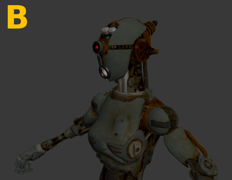 servitron wip 2018-06-14 - Head B
