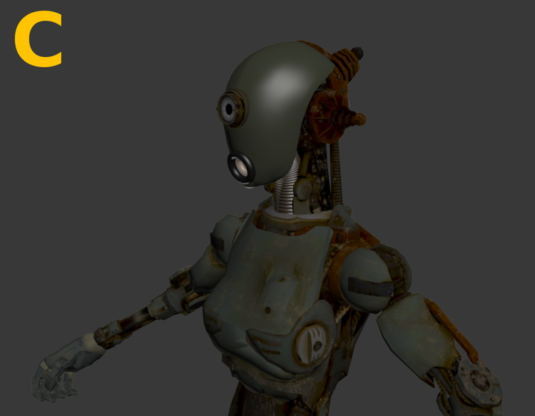 servitron wip 2018-06-14 - Head C