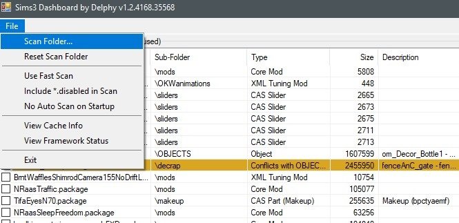DelphyDashboard_selectfolder.jpg