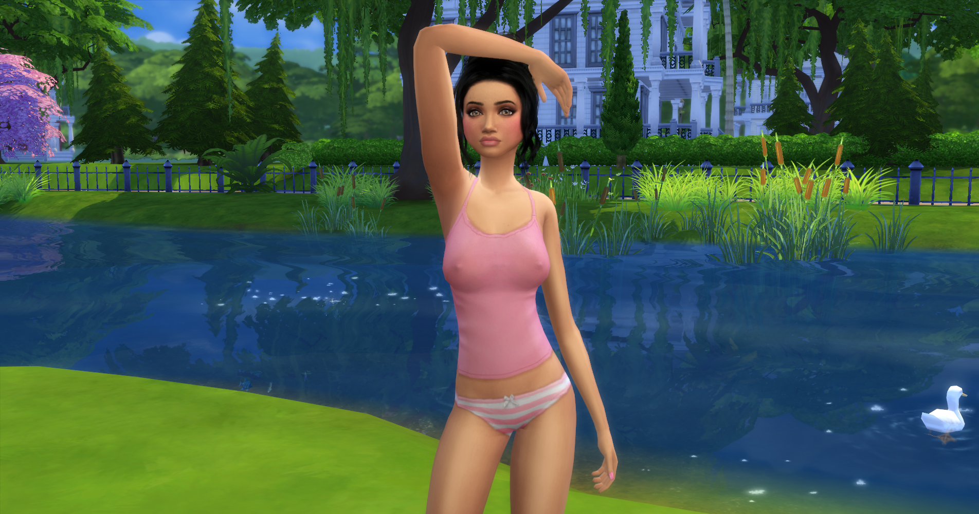 Tank Top with Pokies