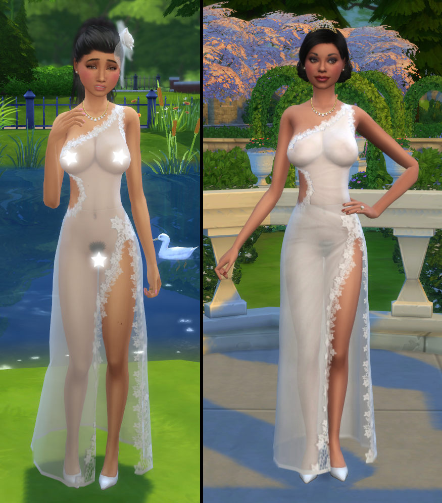 Sheer Dress