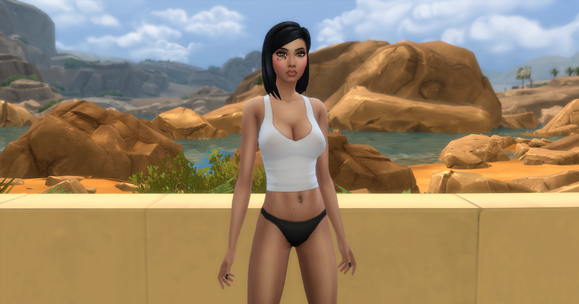 Braless Tank Top