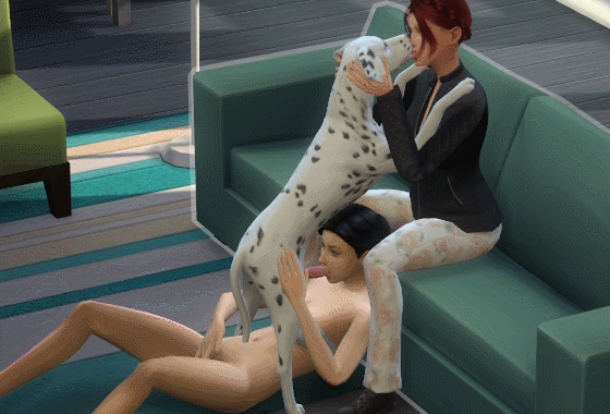 BearlyAlive's Sims 4 bestiality animations.