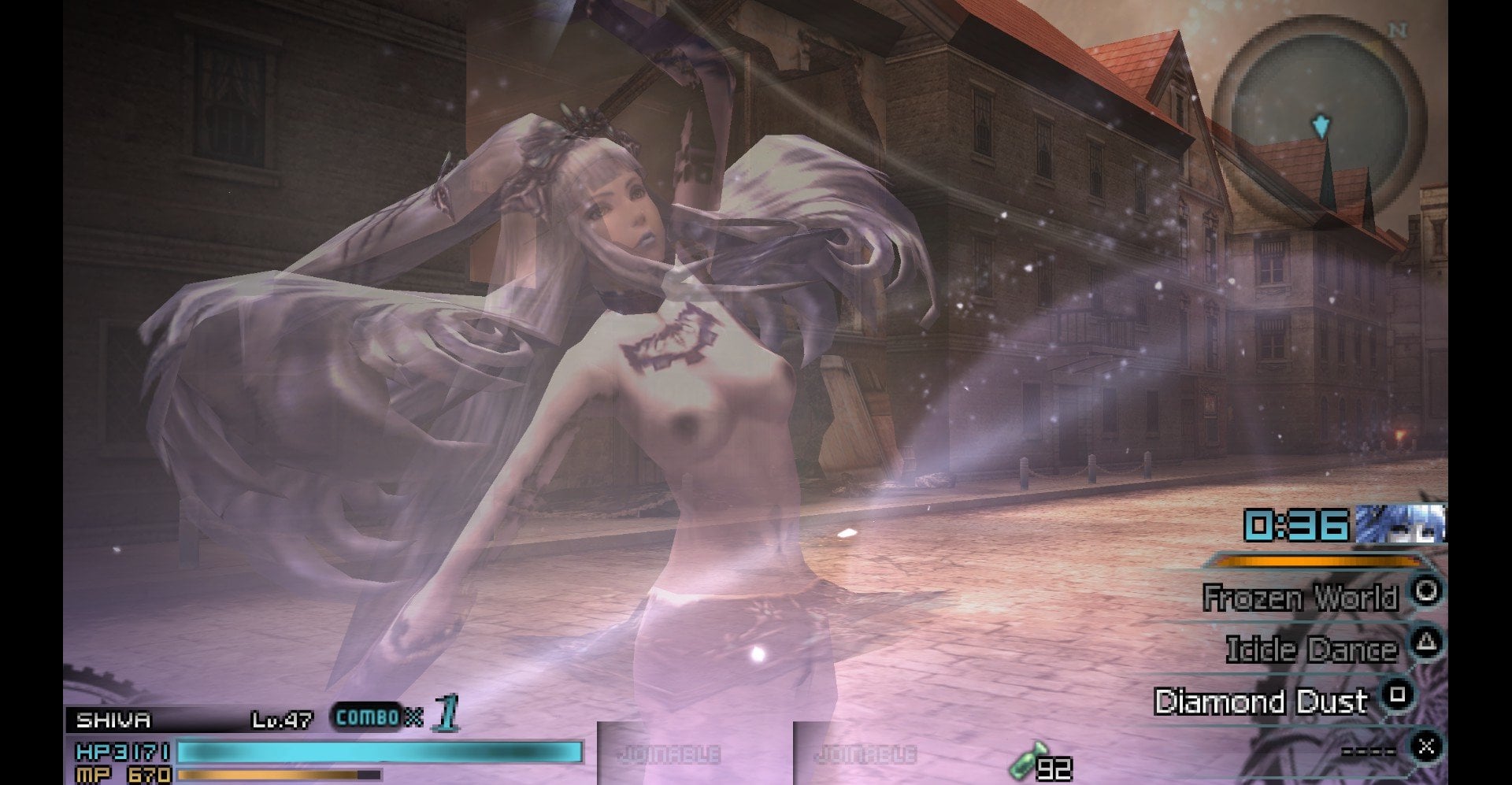 A modified game texture showing a nude character model