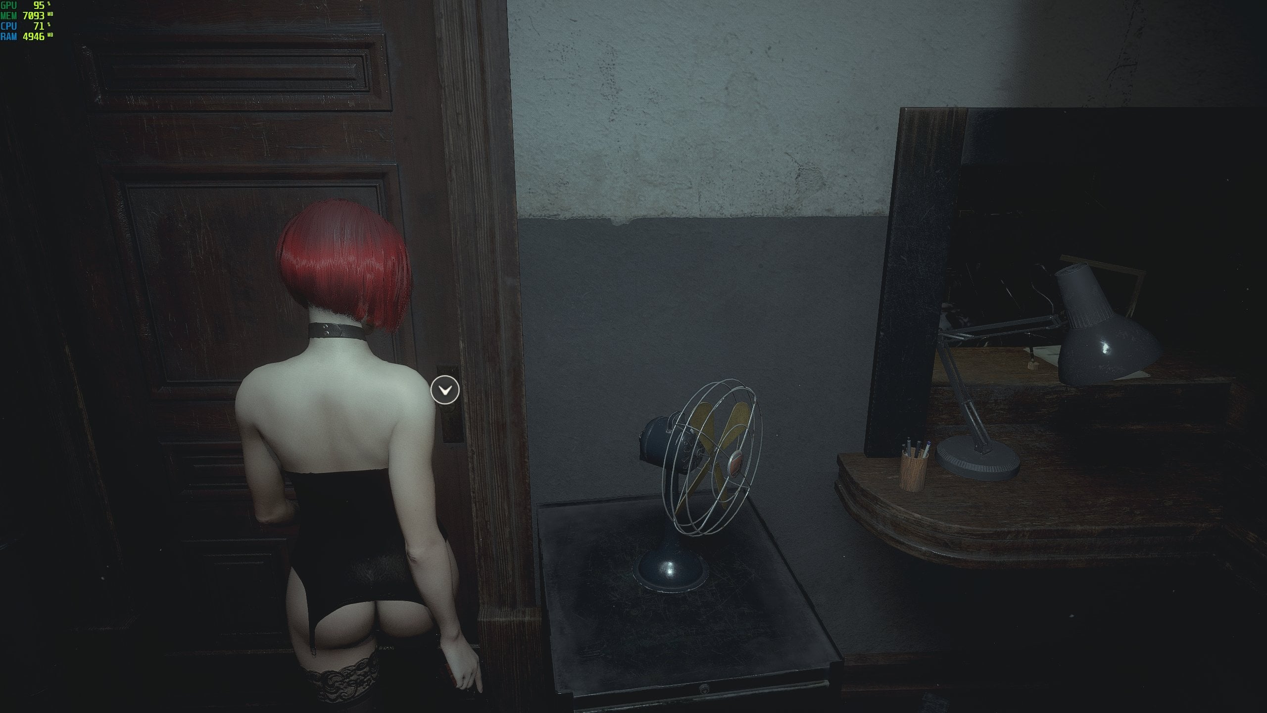 sherry birkin's confident stride