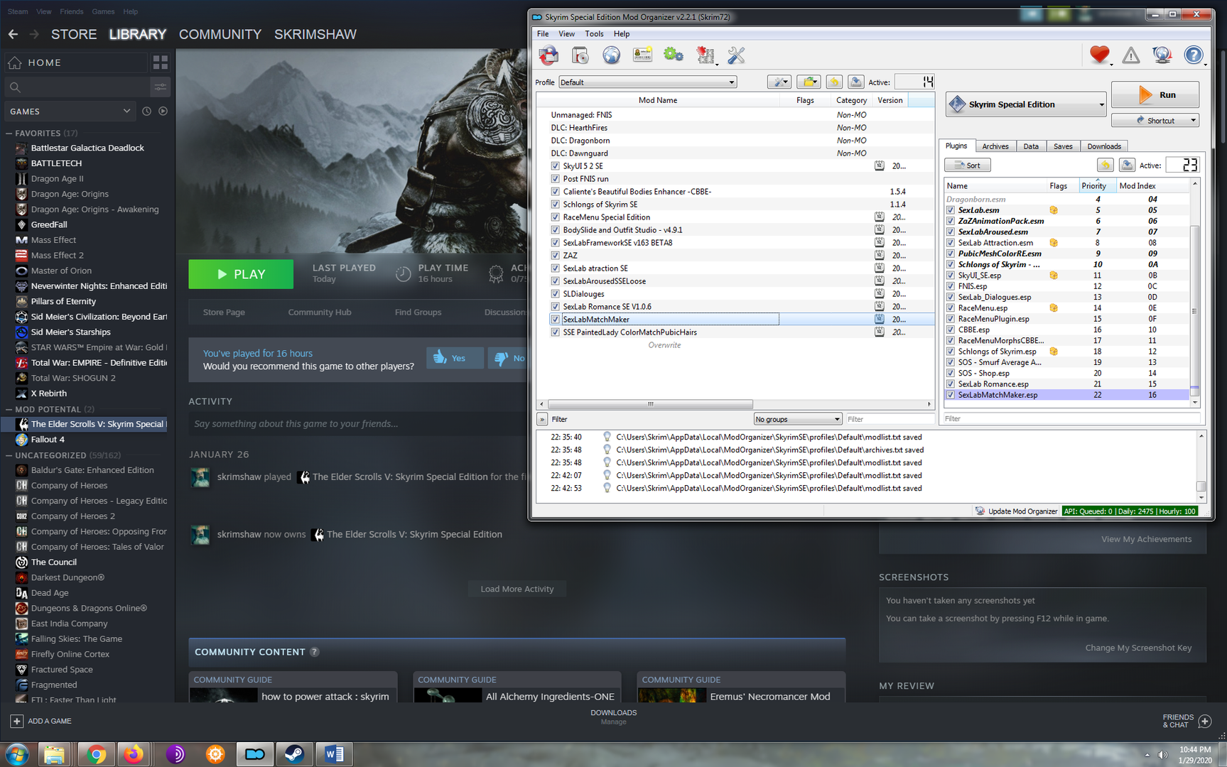 Skyrim mod list.png