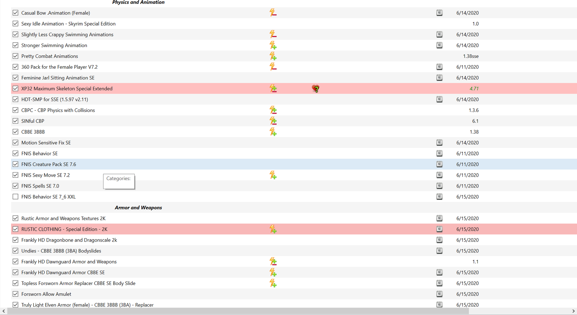 SOS vanilla underwear bug - other 'highlighted' conflicts.png