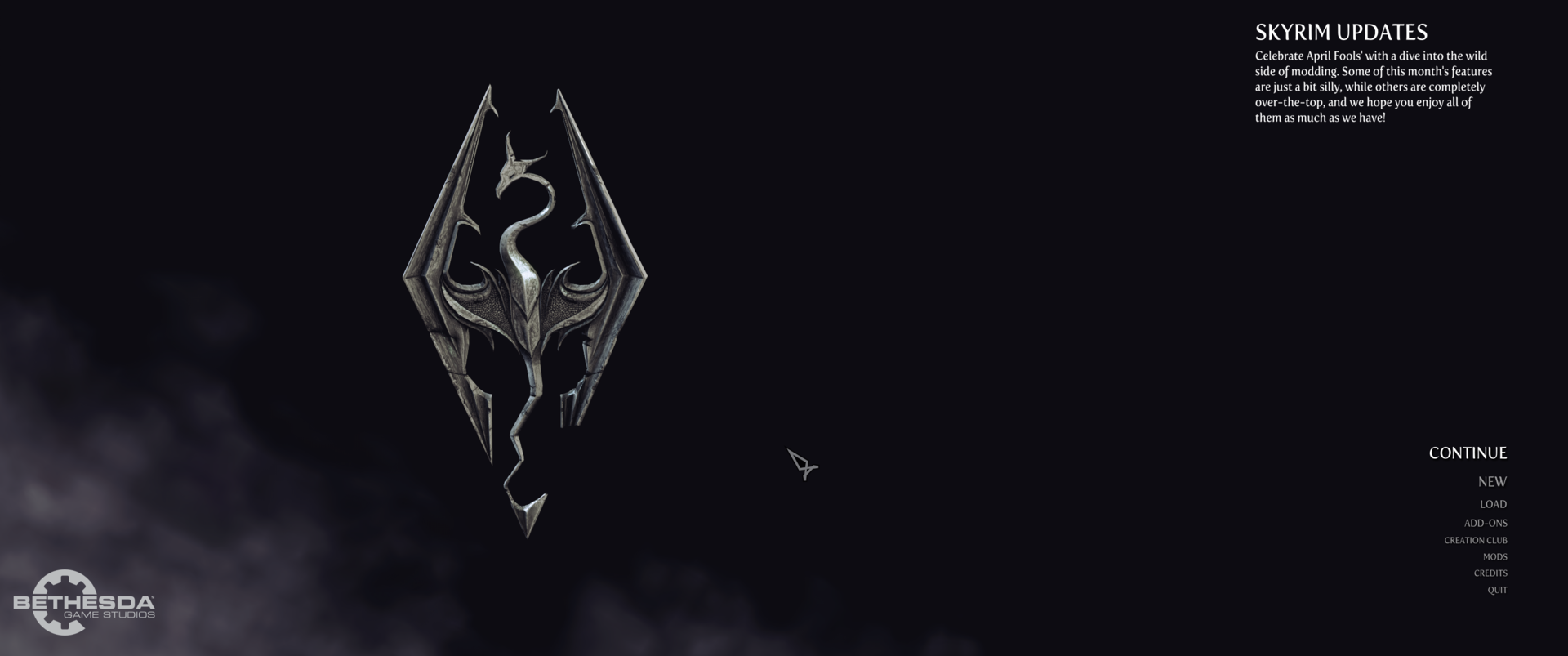 Main Menue ENB activated .png