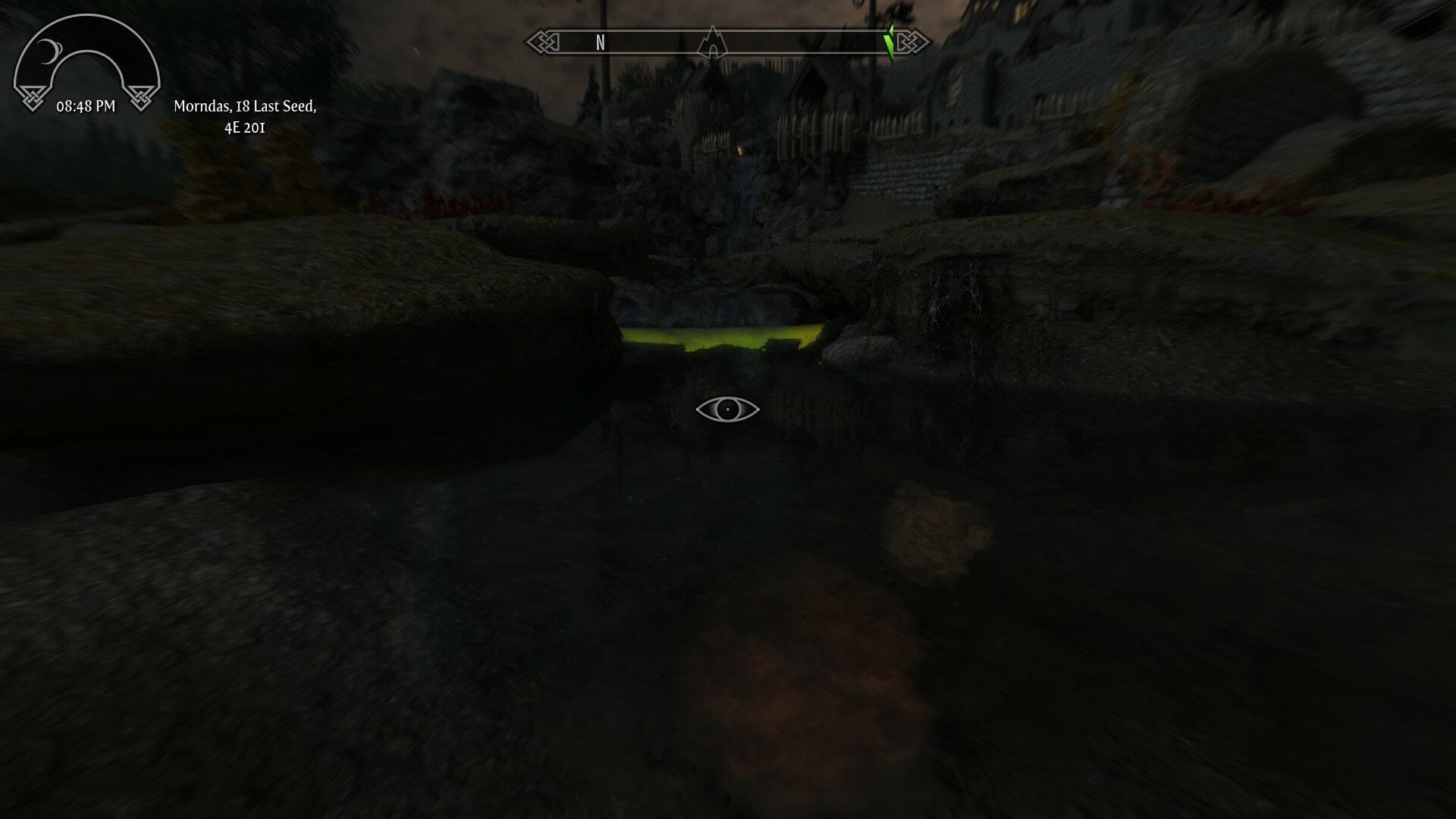 Strange reflection