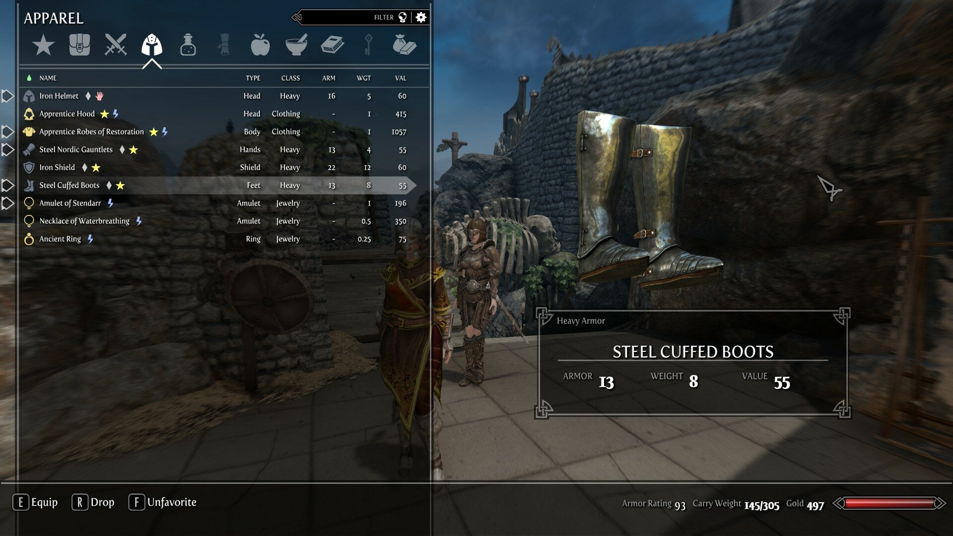 Items looking like they should in inventory