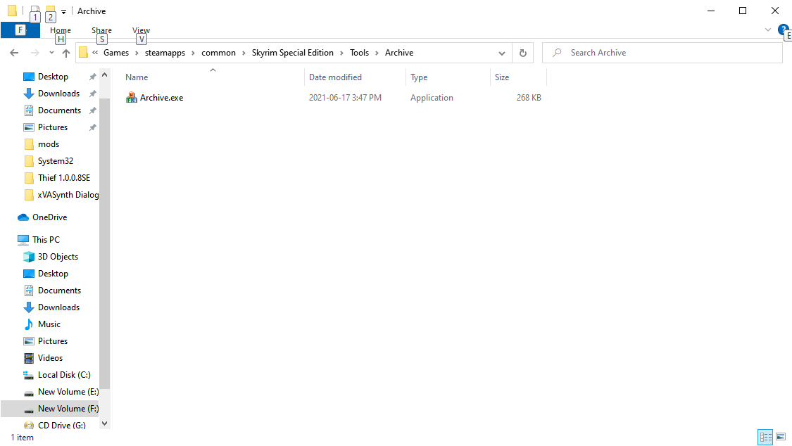 A guide to packing loose files into BSA with Creation Kit Utility ...