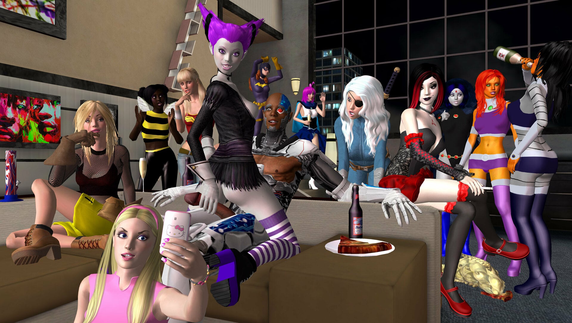 Crashing Ladies Night.jpg
