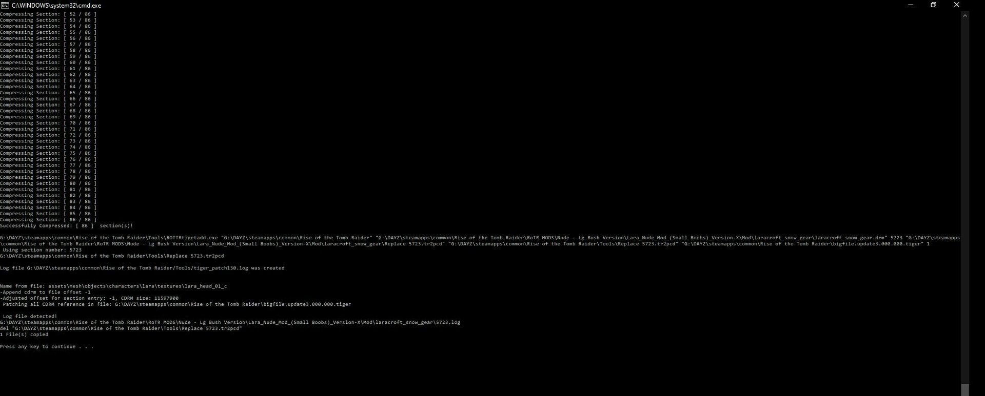 01-X Mod-Finished Installing mod.JPG