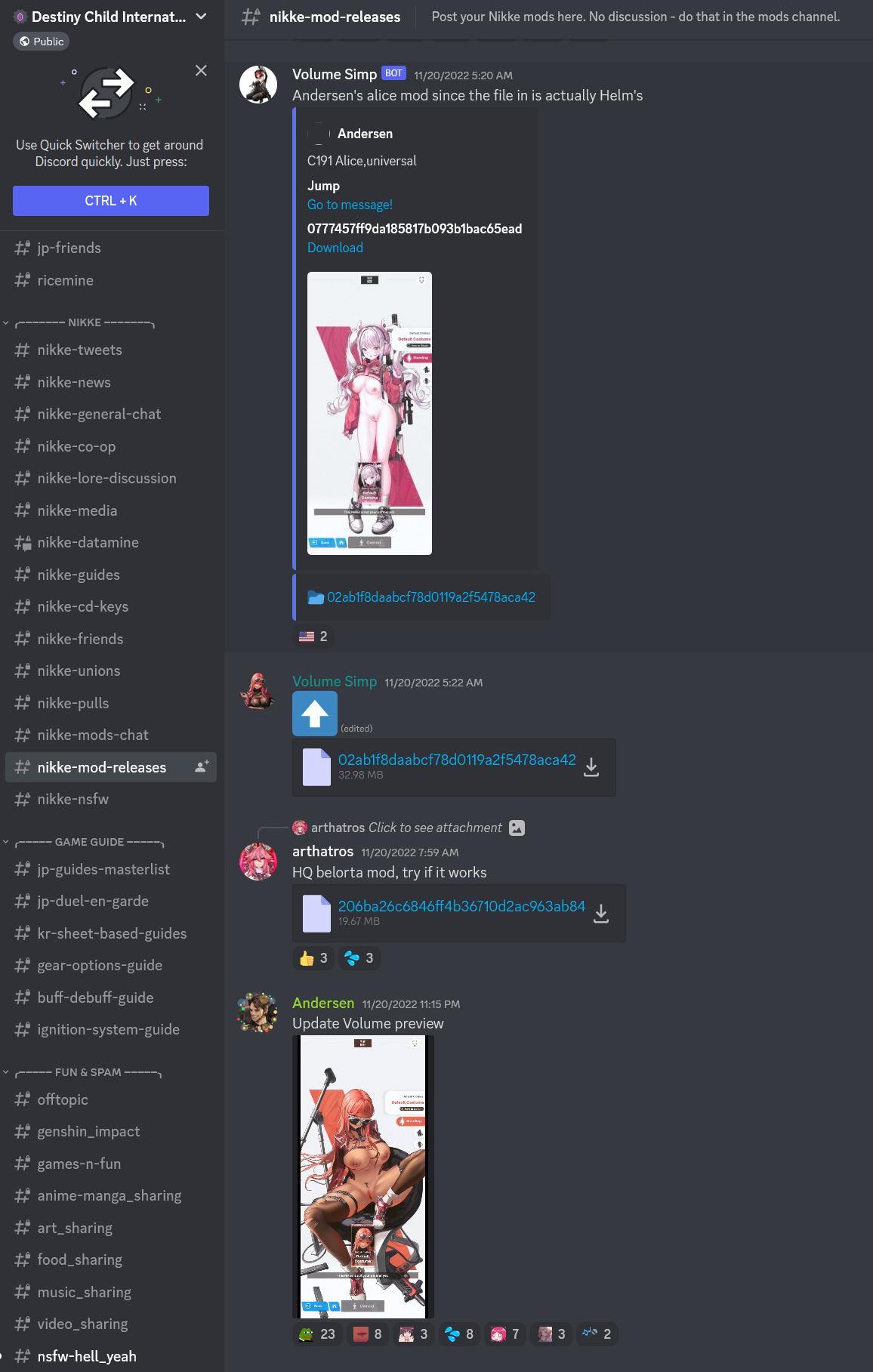 Nikke Godess of Victory nude mods - Adult Gaming - LoversLab