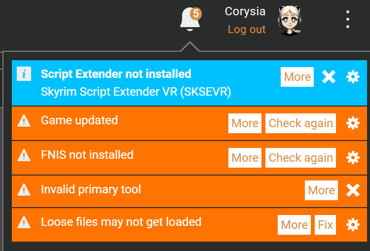 Modlist and Setup - Corysia's Skyrim VR Adventure(s) - LoversLab