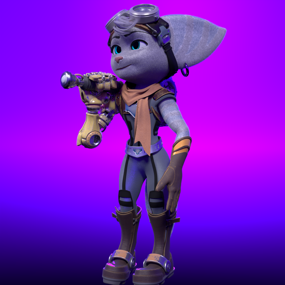 Rivet Model (Clothed)