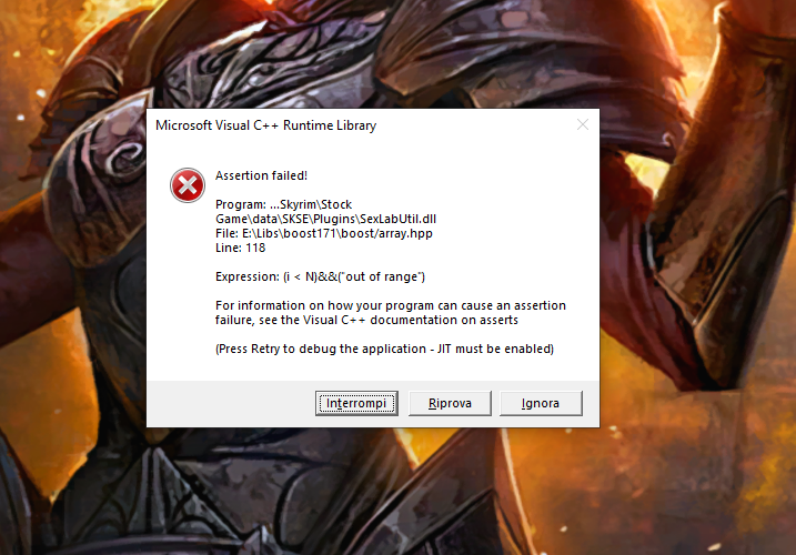 Unable to get Sexlab working - Technical Support - Skyrim: Special