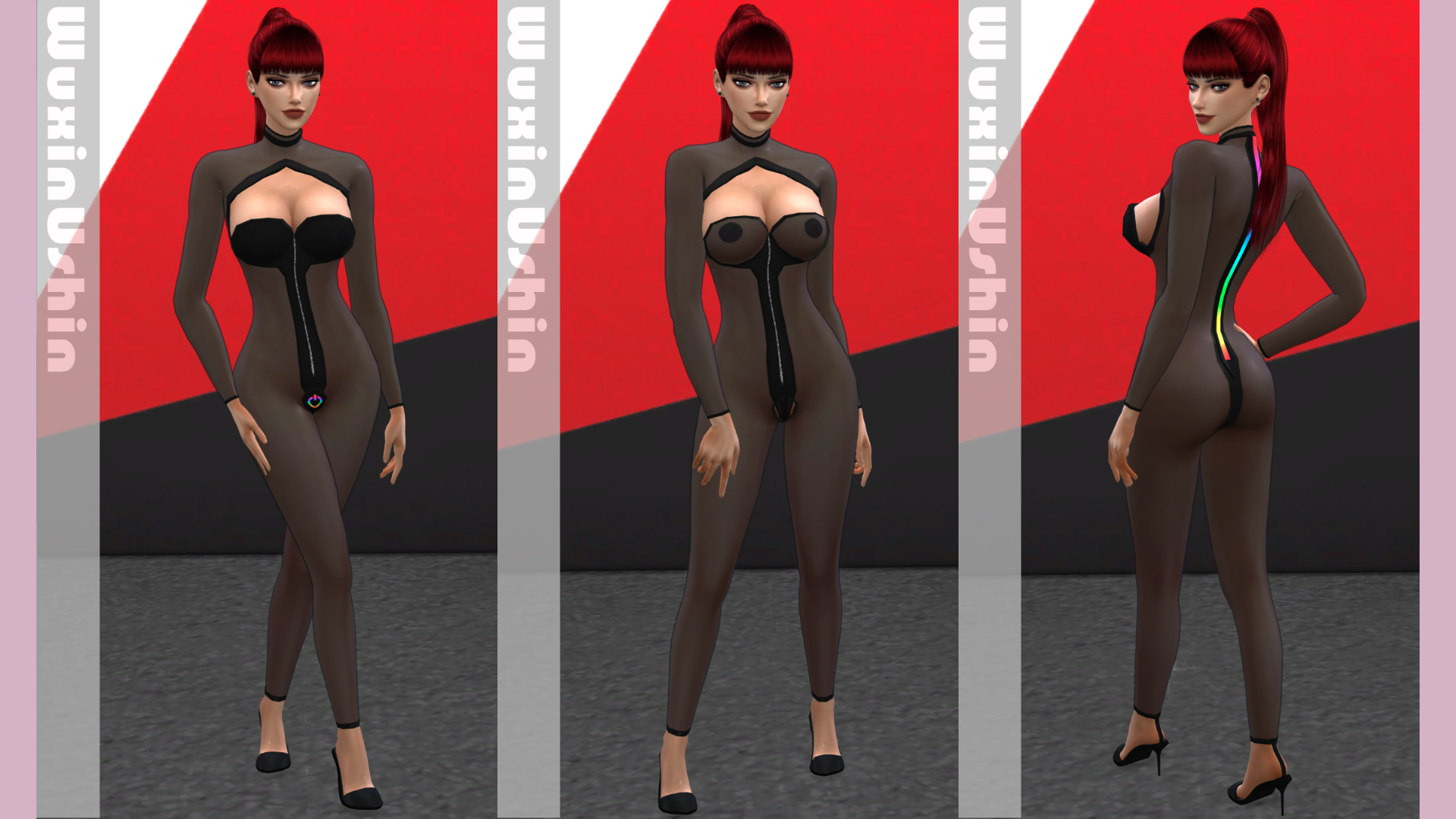 sims 4 clothing sexy Baddie Friends Outfits Showcase in The Sims 4 main image 1