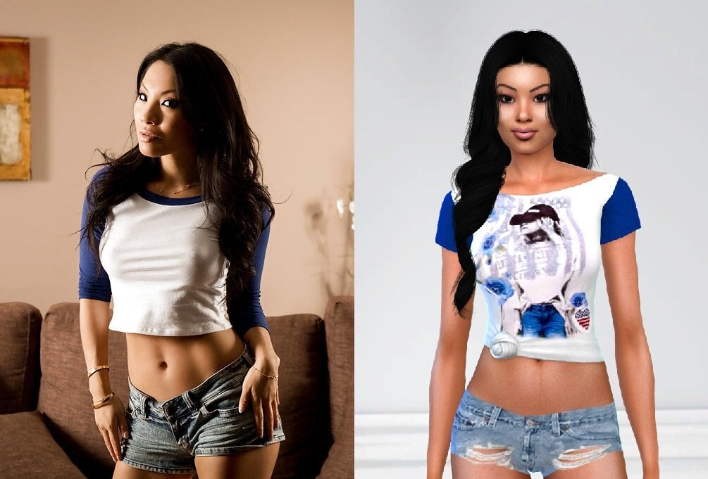 Porn Star Asa Akira - The Sims 4 - Sims - LoversLab