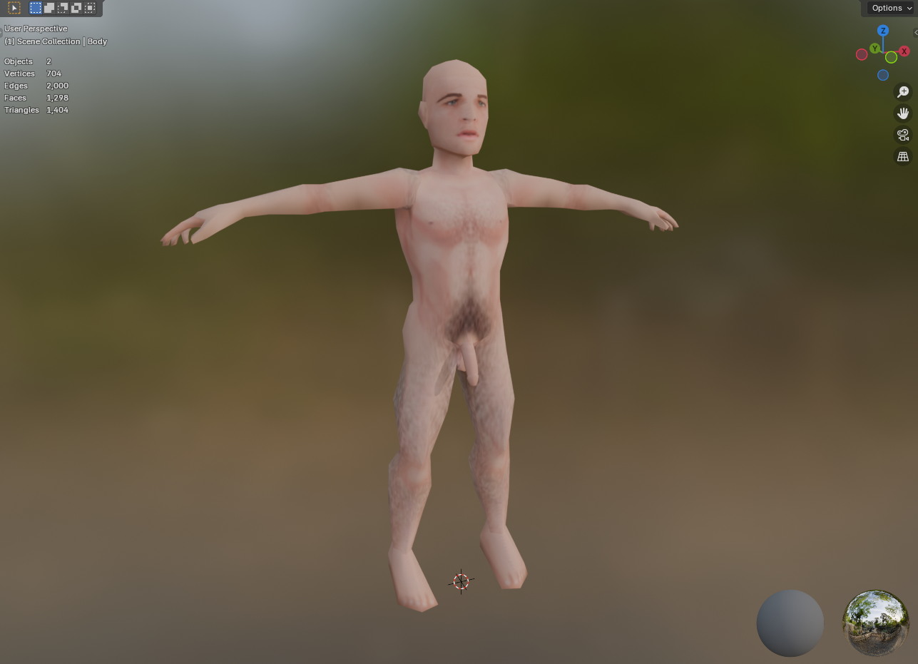 Male Lewd Model