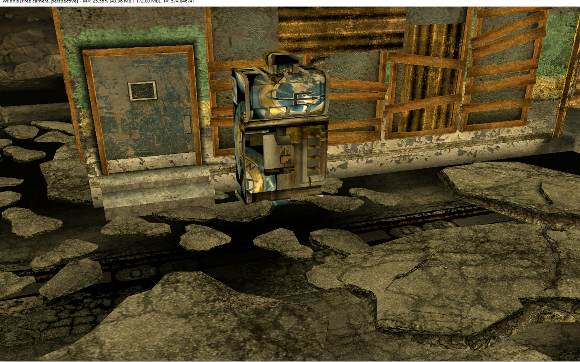 FalloutNewVegasGECKWeirdTextureGlitch.jpg
