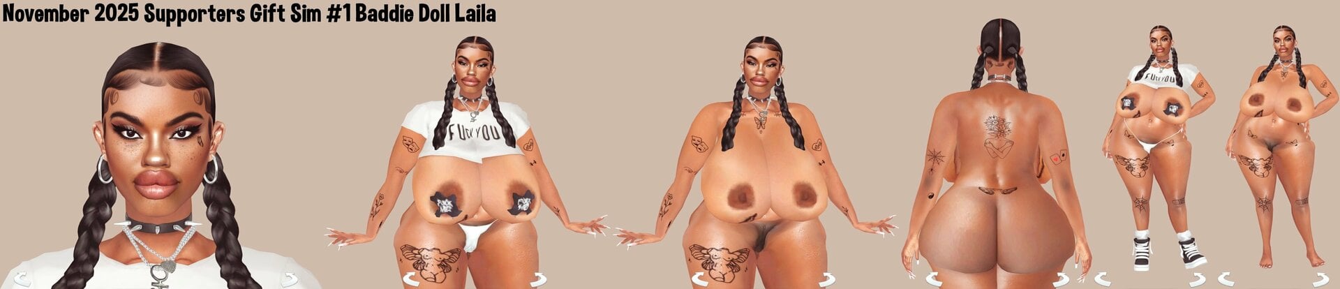 November 2025 Supporters Gift Sim #1 Baddie Doll Laila.jpg