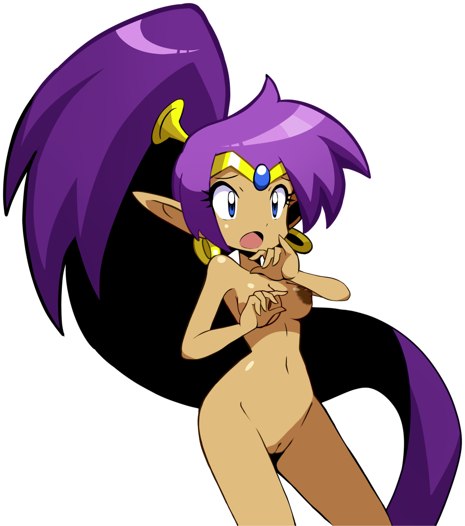 Shantae Beach 4 Shocked B.png