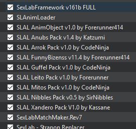 SexLab Animation Loader Guide - Page 9 - Downloads - Skyrim Adult & Sex